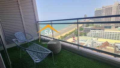 Balcony with ocean view