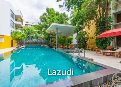 CASADAENG : Beautiful 2 Bed 3rd Floor Corner unit with Pool View near the Beach