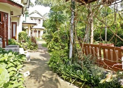 Land for sale with building in the heart of Chiang Mai city