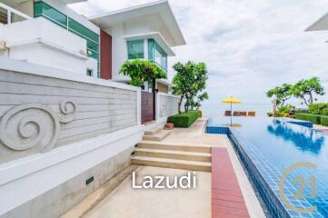 VIMANLAY : Beachfront Luxury 3 Bed Pool Villa For Sale.