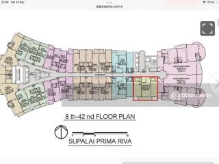 Floor plan of a building