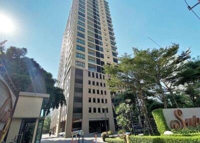 View of a tall residential building