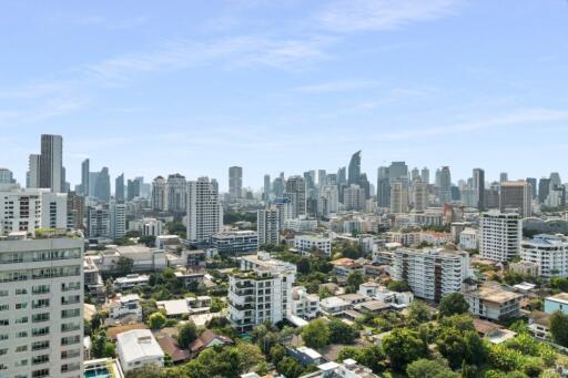 Skyline view of urban cityscape