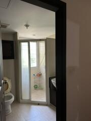 Bathroom with shower area