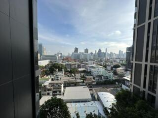 City view from high-rise building