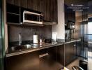 Modern kitchen with appliances