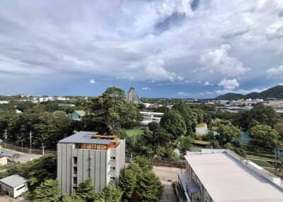 Scenic view of neighborhood from elevated perspective