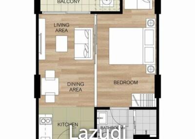 LACASITA : 1 Bed condo