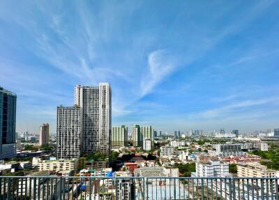 Scenic view from a high-rise building over the city