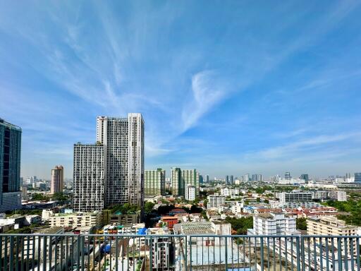 Scenic view from a high-rise building over the city