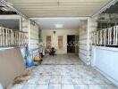 Garage or utility space with tiled floor