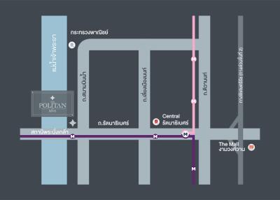 Map showing the location of the property and nearby areas