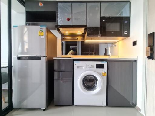 Modern kitchen with appliances