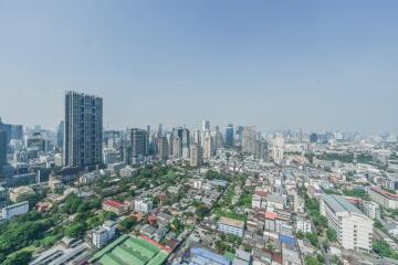 Panoramic view of city skyline