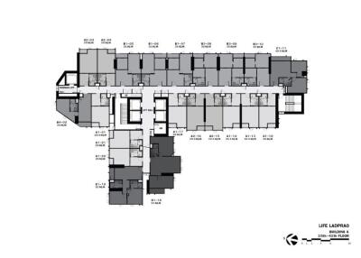 Floor plan layout of the building