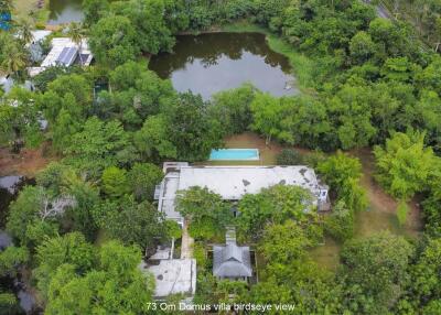 Lakefront Bali-style Villa on Large Plot at Om Domus Villas