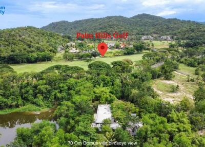 Lakefront Bali-style Villa on Large Plot at Om Domus Villas