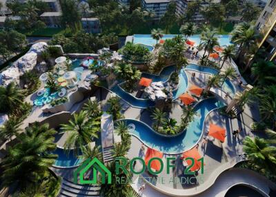 Luxury High-Rise Condos in the Heart of Pattaya: Elegant 1-Bedroom Units with Stunning Sea Views - Promotional Prices Available Now!