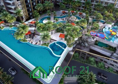 Luxury High-Rise Condos in the Heart of Pattaya: Elegant 1-Bedroom Units with Stunning Sea Views - Promotional Prices Available Now!