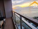 balcony with ocean view