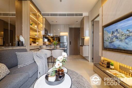 1-BR Condo at The Extro Phayathai–rangnam near BTS Victory Monument