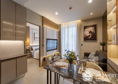 1-BR Condo at The Extro Phayathai–rangnam near BTS Victory Monument