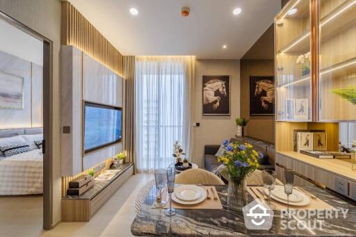 1-BR Condo at The Extro Phayathai–rangnam near BTS Victory Monument