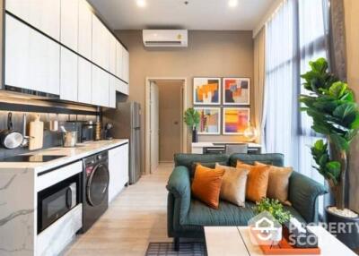 1-BR Condo at The Line Sukhumvit 101 near BTS Punnawithi