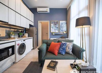 1-BR Condo at The Line Sukhumvit 101 near BTS Punnawithi