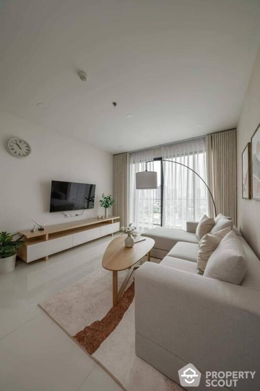 2-BR Condo at Supalai Premier Charoen Nakhon near BTS Krung Thon Buri