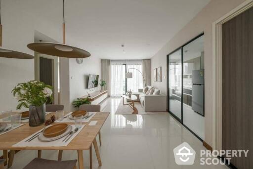 2-BR Condo at Supalai Premier Charoen Nakhon near BTS Krung Thon Buri