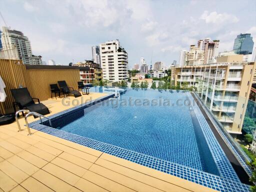 2 Bedrooms Furnished Apartment - walk to Asok BTS