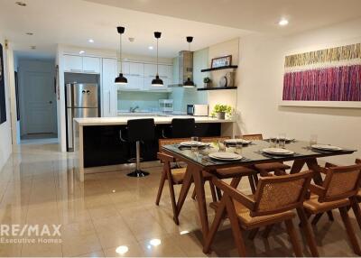 Urban Oasis: 3-Bed Condo, Prime Watthana Location