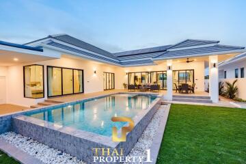 Botanica Hua Hin - Unfurnished Modern Pool Villas With Full Chanote Land Title