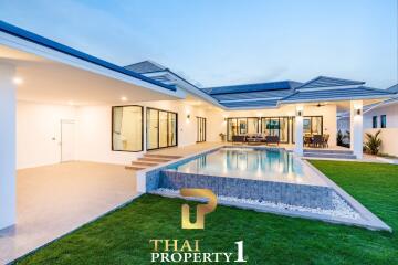 Botanica Hua Hin - Unfurnished Modern Pool Villas With Full Chanote Land Title