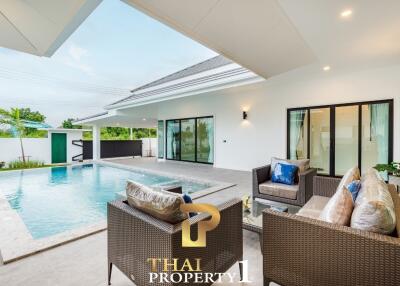 Botanica Hua Hin - Unfurnished Modern Pool Villas With Full Chanote Land Title