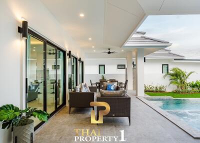 Botanica Hua Hin - Unfurnished Modern Pool Villas With Full Chanote Land Title