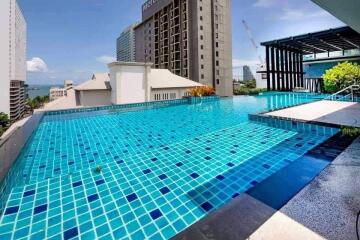 Outdoor Swimming Pool with City View