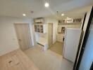 Modern minimalist kitchen with ample storage