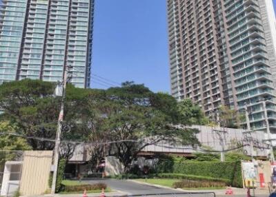 View of high-rise residential buildings