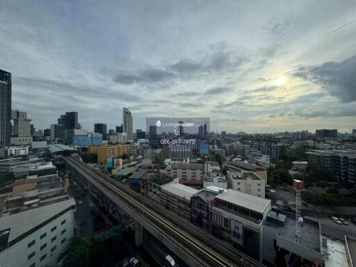 Aerial view of urban cityscape