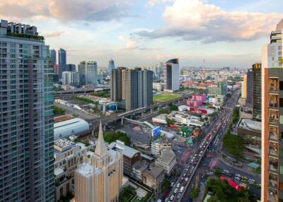 City skyline view