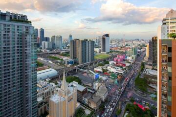 City skyline view