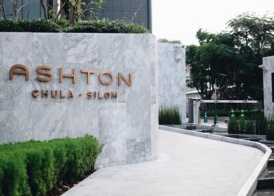 Exterior view of Ashton Chula Silom building entrance