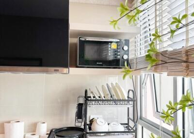 Modern kitchen with countertop