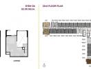 Floor plan showing layout of a specific unit and the 33rd floor