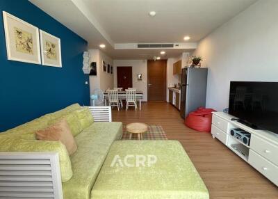 Modern living and dining area with open layout