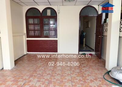 entrance area with tile flooring