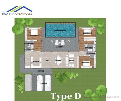 Floor plan of a residential property showing layout and rooms