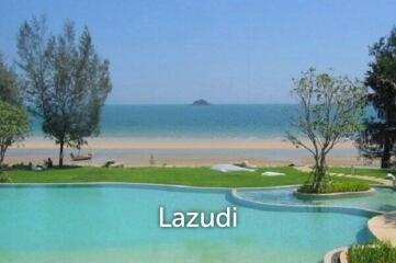 ฺBAAN NUB KLUEN CONDO : 1 Bed beach front condo